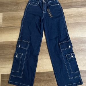Fashion Nova Cargo Jeans